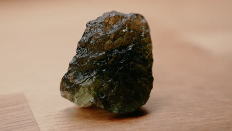 rare moldavite gemstone crystal collection from the czech republic