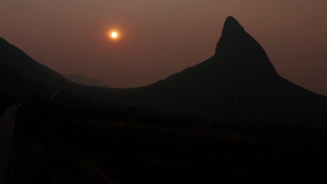 waku kungo, traveling forward towards a large african rock, angola, africa 7