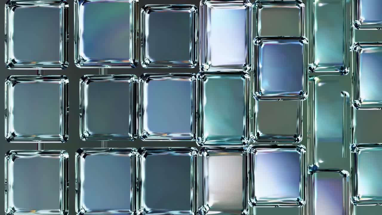 Abstract Glass Block Pattern