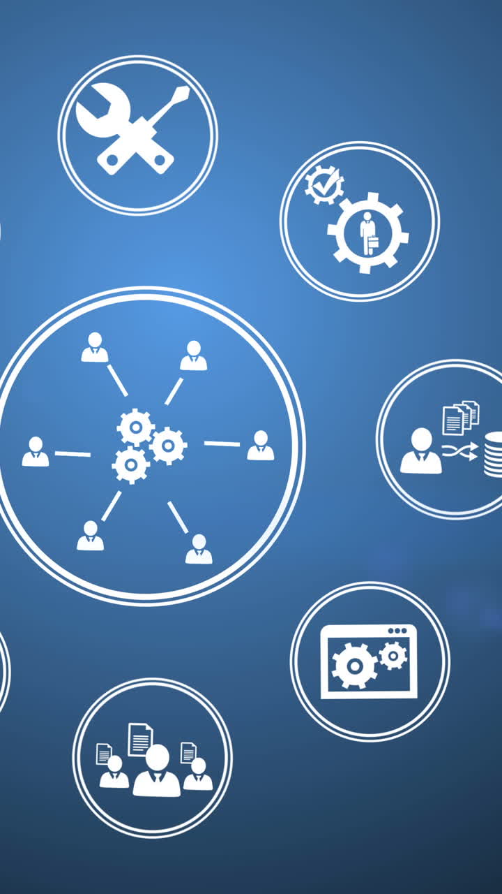 ilustración del conjunto de iconos web