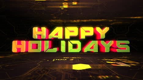 Happy-Holiday-on-computer-motherboard