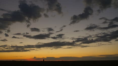 Sonnenuntergang-Am-Strand