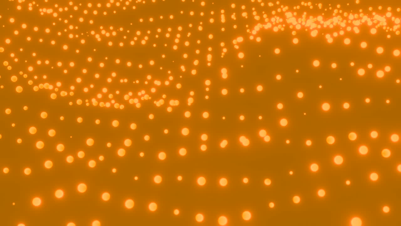 Padrão Abstrato Pontilhado Laranja
