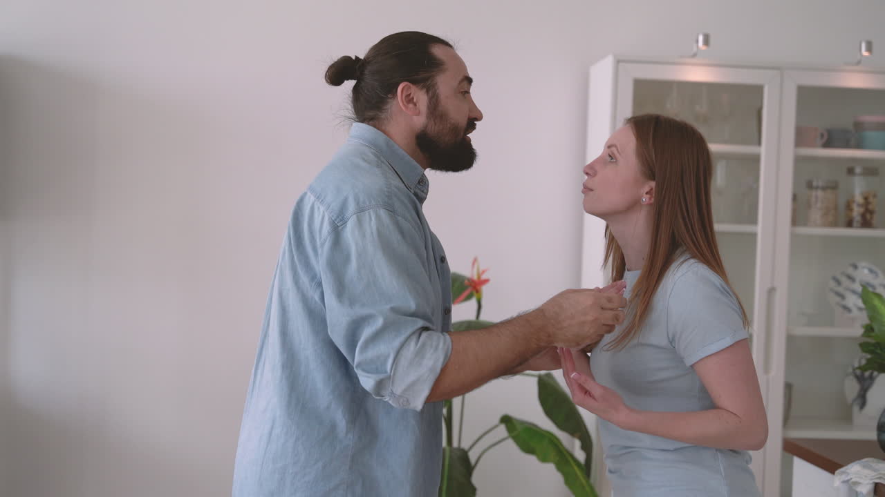 Couple Arguing Heatedly 2