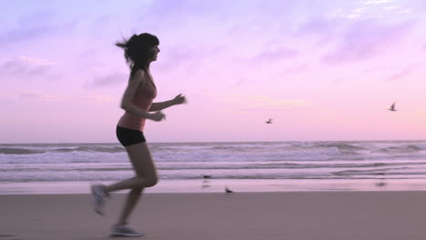 running woman outdoors exercise