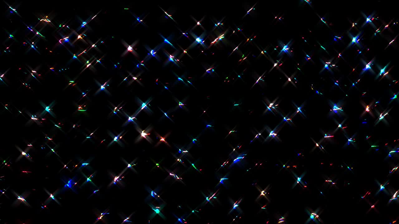 빛나는 밝은 선은 검은 바탕에 파동 움직임을 설정, 다채로운