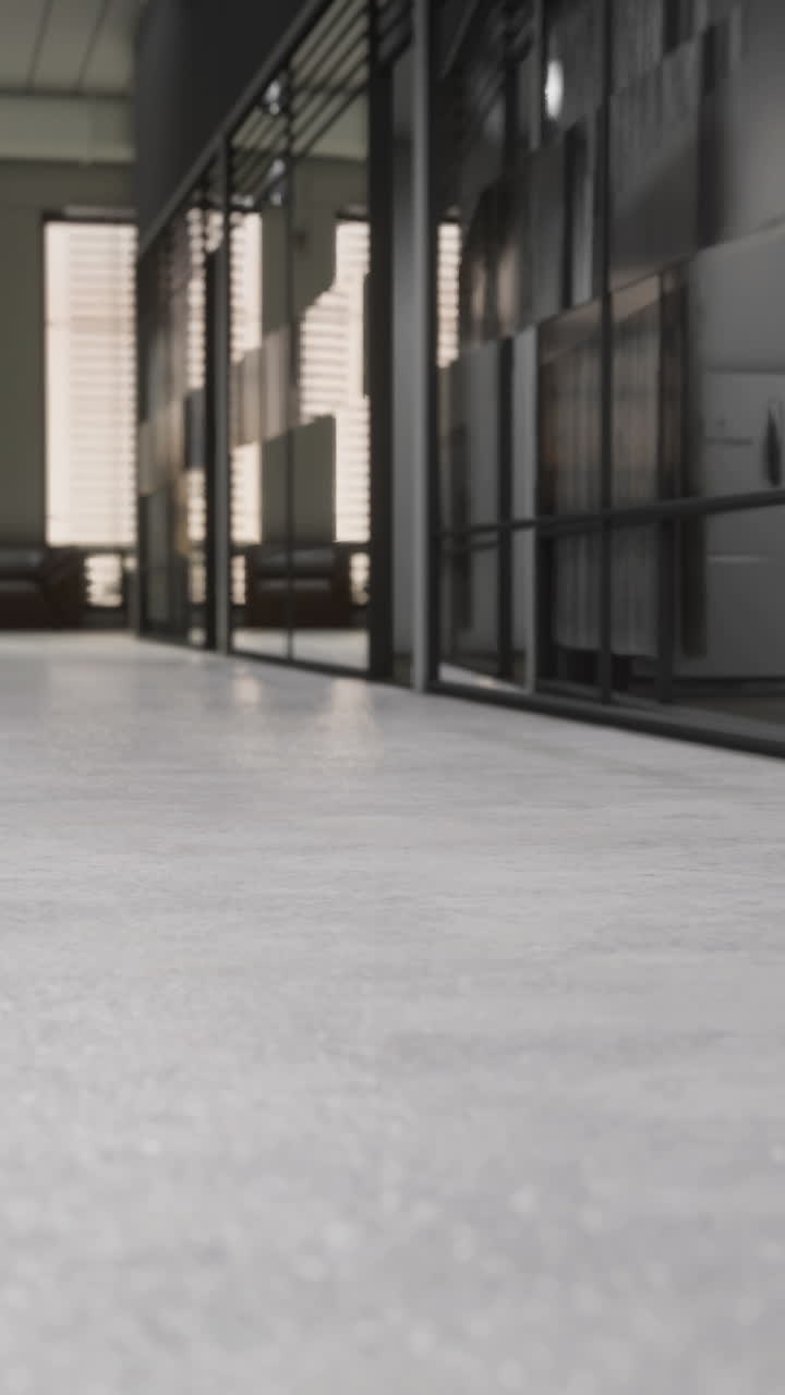 Walkway in a modern building showcasing natural light and architectural design