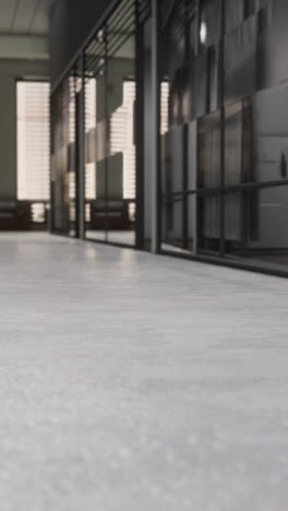 walkway in a modern building showcasing natural light and architectural design