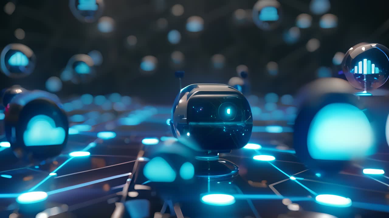 Futuristic Robot and Cloud Computing Network