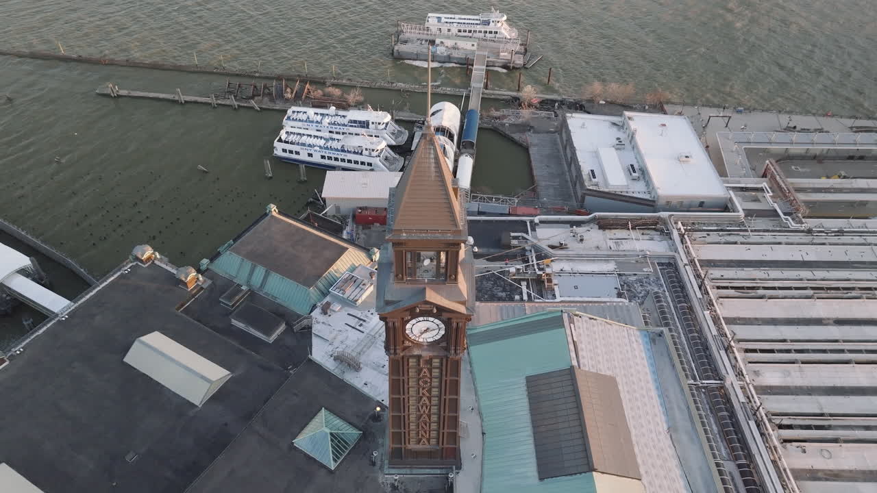 Aerial view of Hoboken Terminal