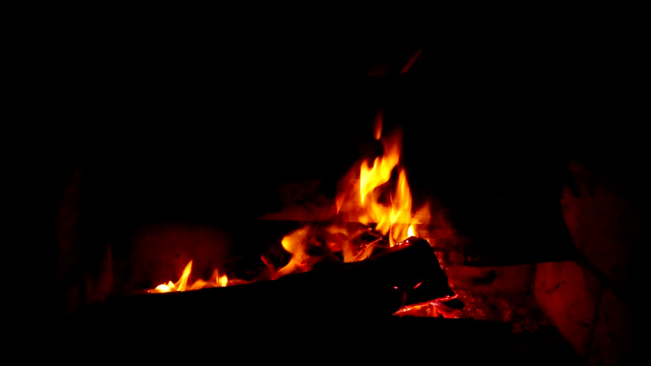 화재 불꽃 클로즈업 루프 가능한 - 스 비디오. 4k