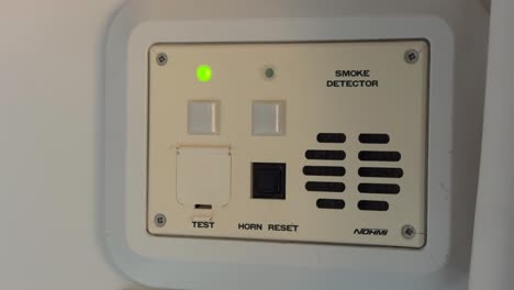 smoke detector panel