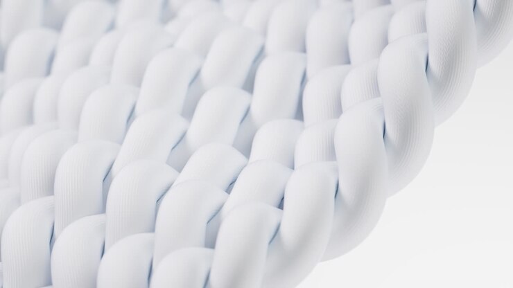 Wave cloth with cleaning water bubble, 3d rendering.