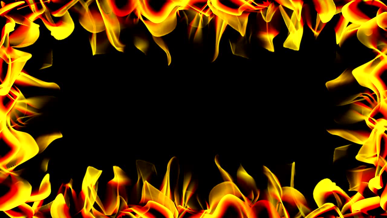 abstract flames background (loop)