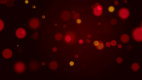 red abstract background with bokeh. loop animations. with a central location for the text .