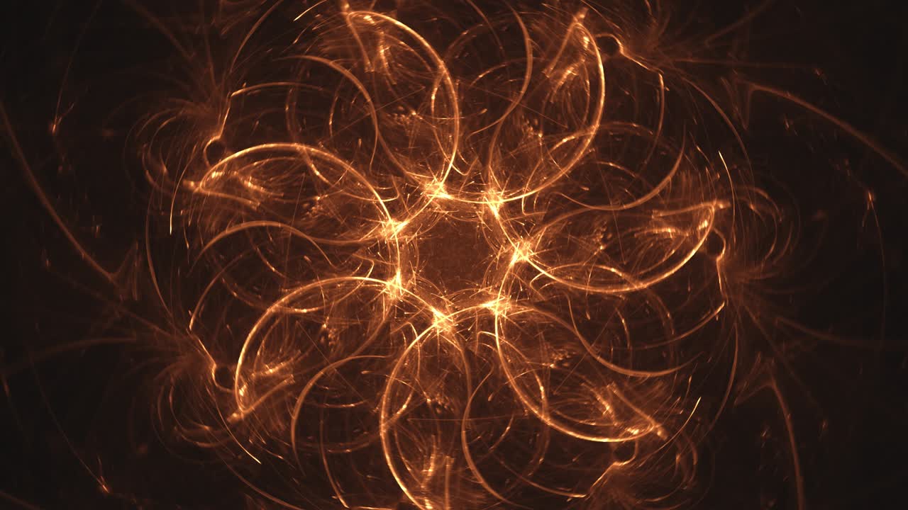portal de plasma de fusión nuclear abstracto fractal, vórtice interdimensional a otra galaxia en el espacio y el tiempo - bucle sin fin