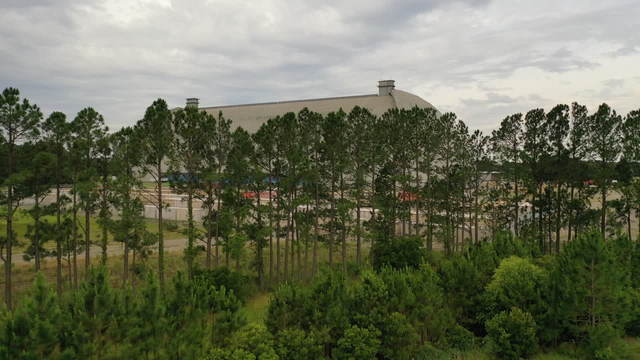 North Carolina is home to the only remaining steel blimp hanger built during WWII