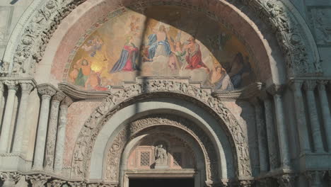 st. mark's basilica facade in venice, italy