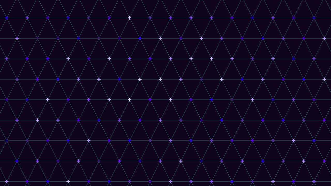 Abstract black and green geometric pattern with white dots in grid formation