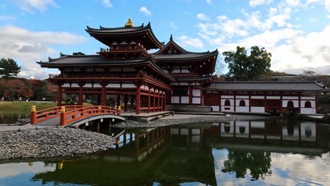 Beautiful-Byodon-in-Temple-in-Uji,-Japan