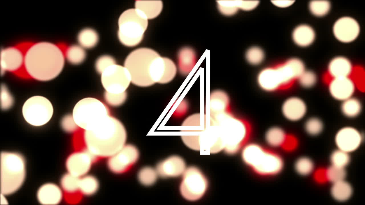 Countdown from ten to one for the new years