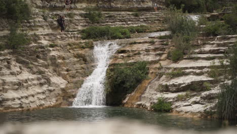 Wasserfall-Im-Naturschutzgebiet-Cavagrande-Auf-Sizilien