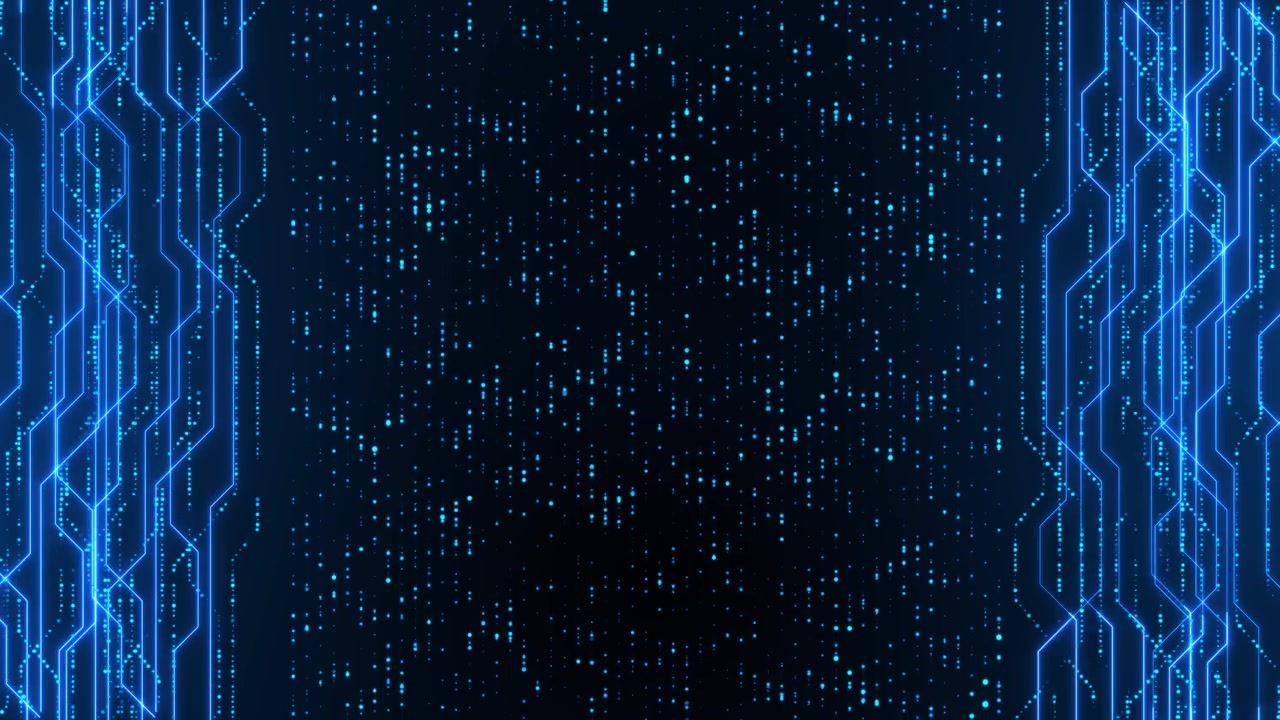 Kunstig intelligens teknologi chip, kredsløbskort, CPU aktiverer, futuristisk AI visualiserer