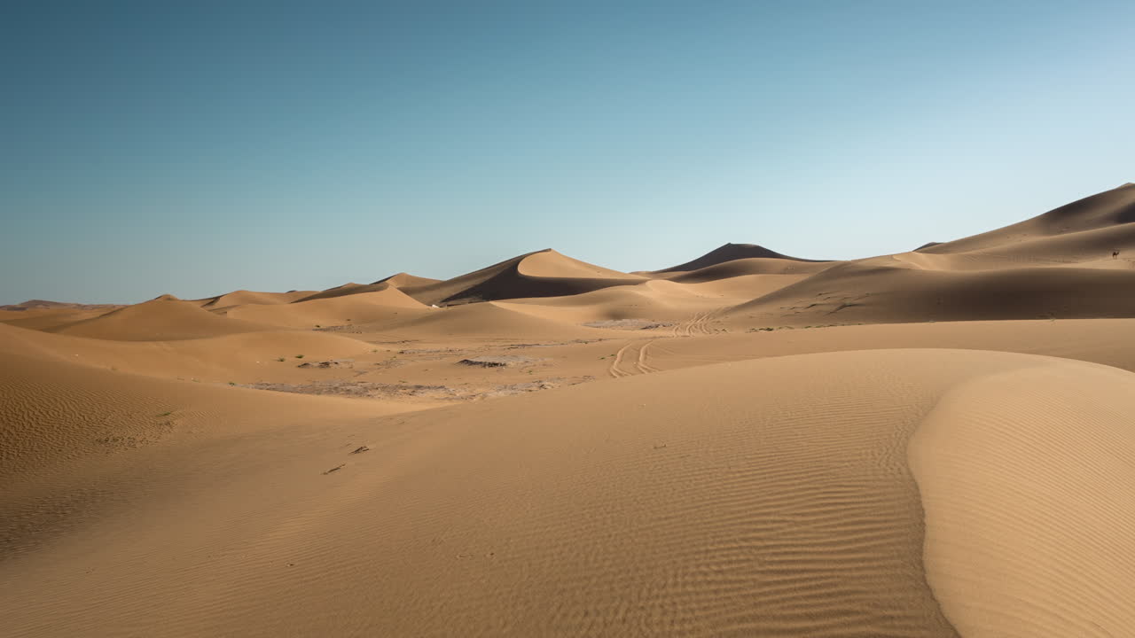 merzouga en el desierto del sáhara en marruecos
