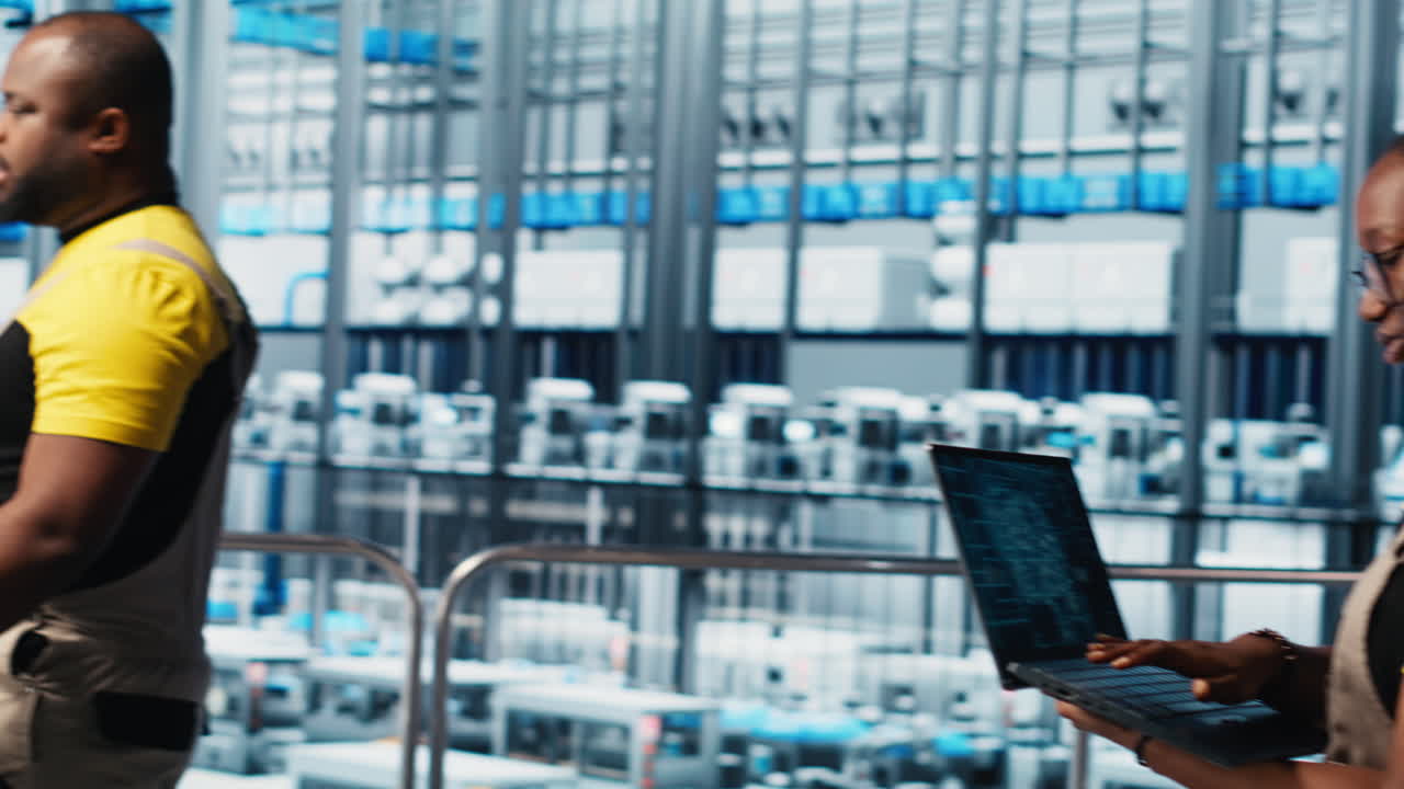 Smart photovoltaics factory expert gathering system performance metrics with AI