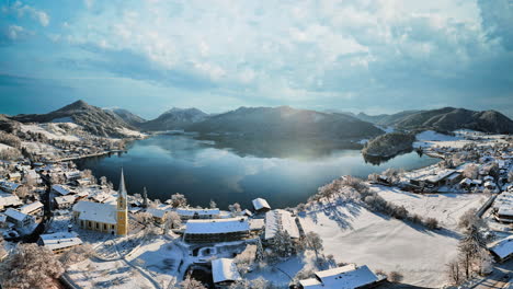 lake schliersee in bavaria