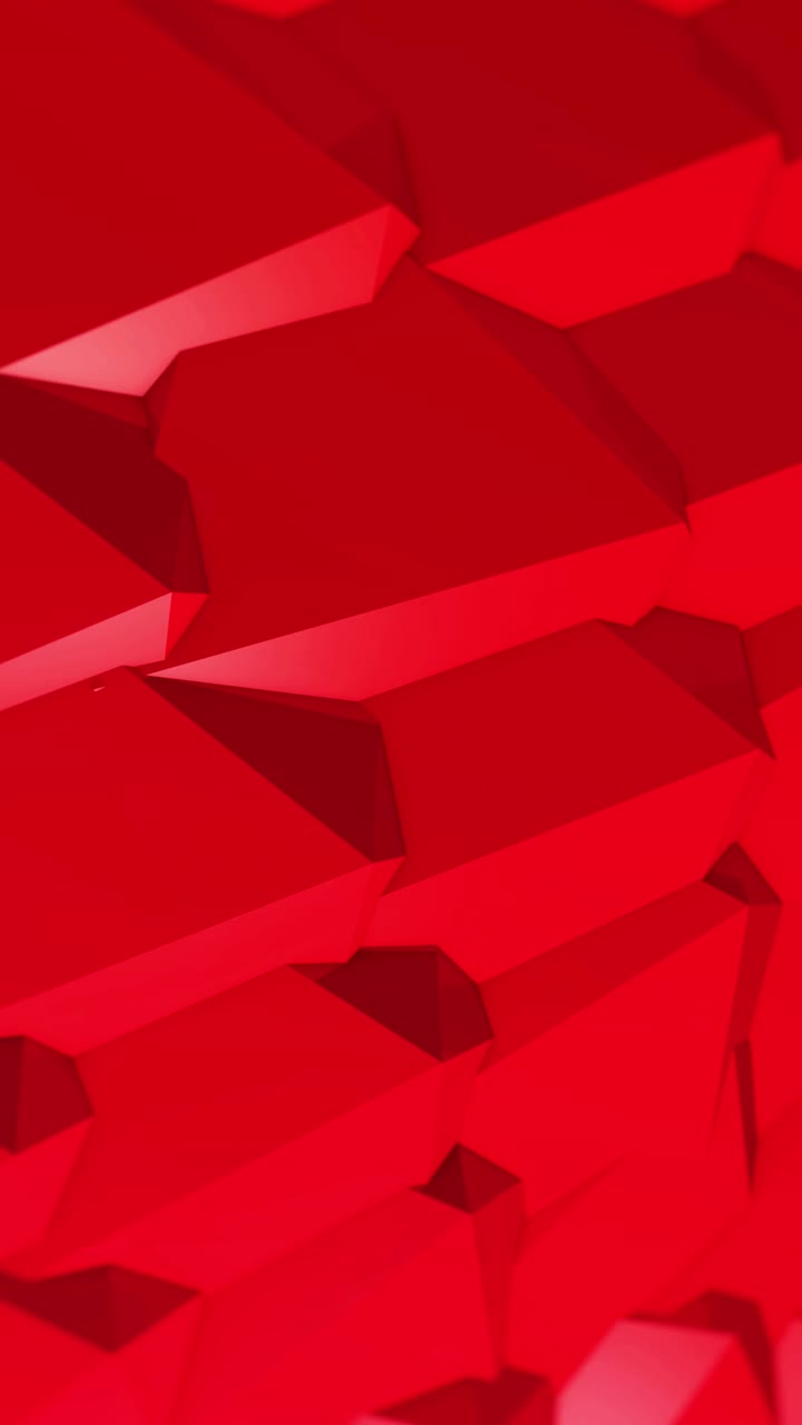 A deep and elegant red geometric background, great for presentations and branding.