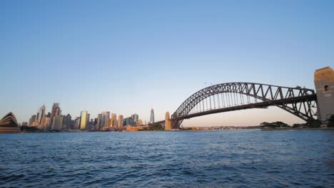 pan sydney bridge to opera house