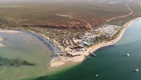 shark bay’s waters, islands and peninsulas have a number of exceptional natural features, including one of the largest seagrass beds in the world