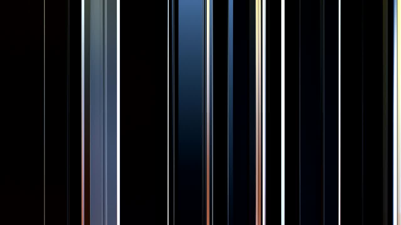 변화하는 선과 다채로운 반사와 함께 아름다운 배경