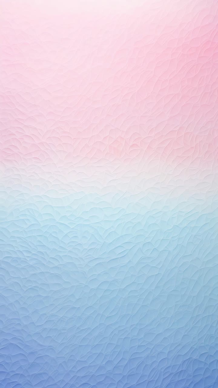Abstract pastel gradient with a textured leaf pattern. Top-down angle, ideal for a calming video