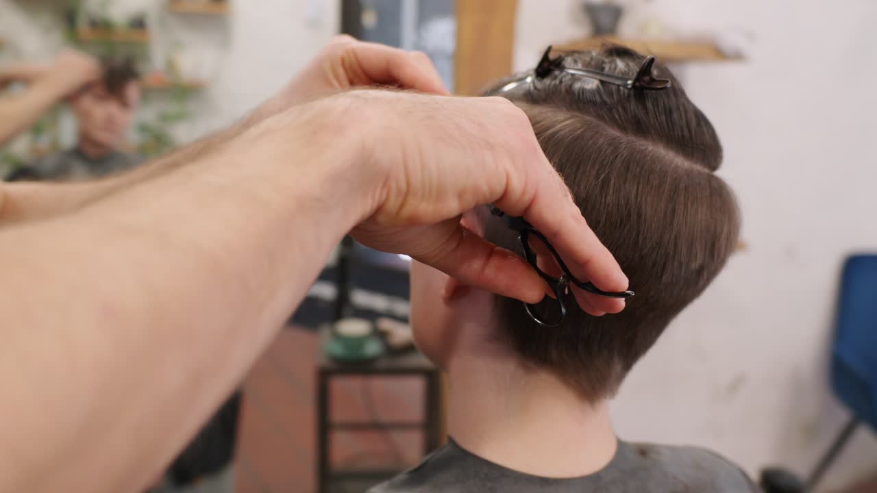Haircut at the Barbershop