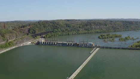 Wasserkraft-Staudamm-Am-Susquehanna-Fluss