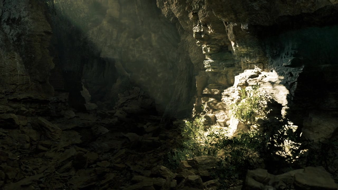 Pavimento umido e illuminazione suggestiva nell'ambiente delle grotte delle lucciole di Waitomo