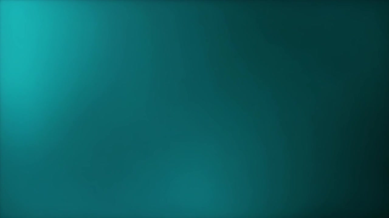 Abstract Motion Background with Soft Teal and Black Gradient