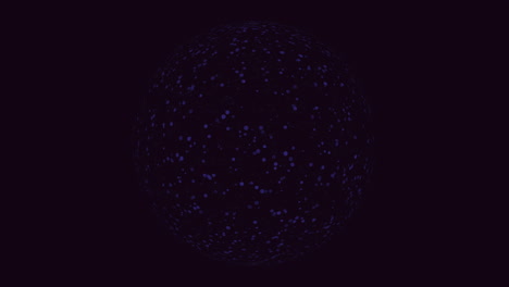 Blue-3d-sphere-made-of-small-dots