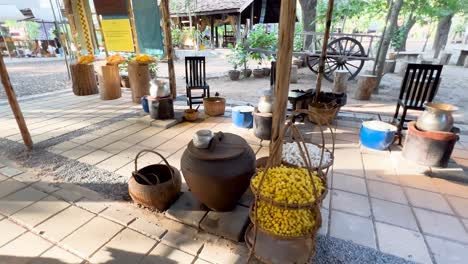 silk production setup at jim thompson farm