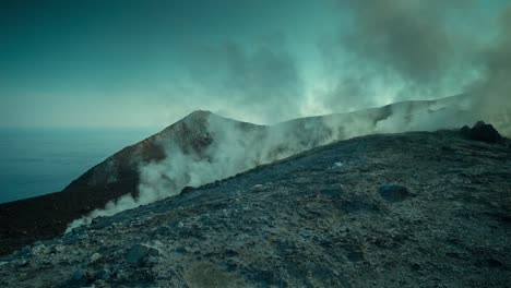 volcán fumando 04