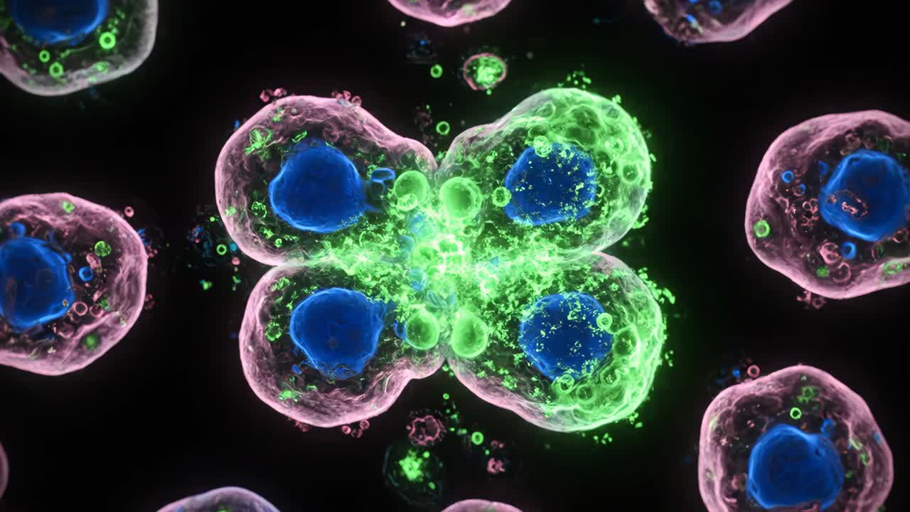 Microscopic View of Cells