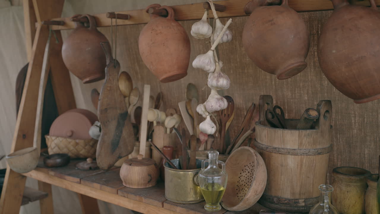 Medieval Kitchen Display
