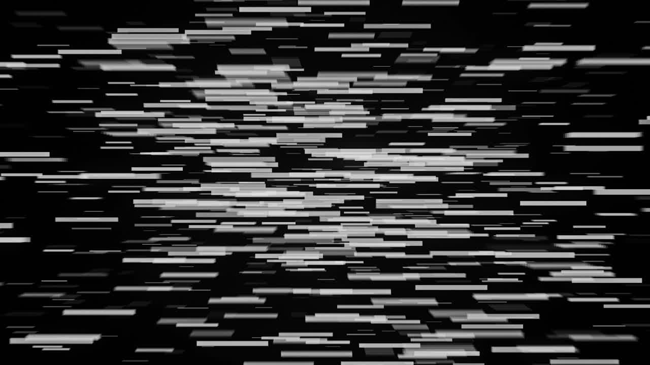 Abstract Black and White Geometric Pattern