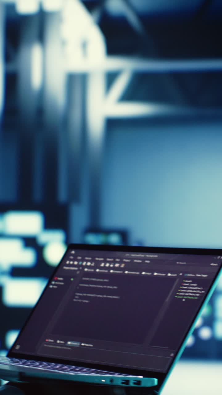 Vertical video Manager runs code in data center
