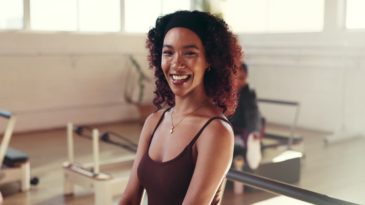 retrato de una mujer sonriente