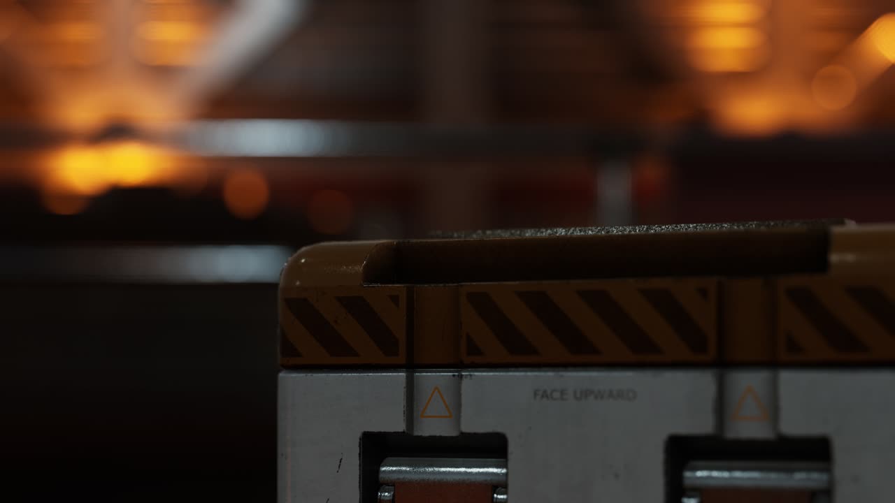 공상과학 터널이나 우주선 복도