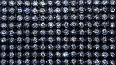 sparkling diamonds glare.