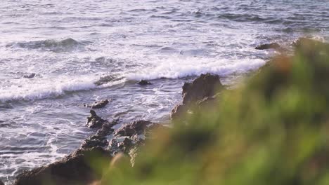 Eine-Slider-Aufnahme-Eines-Strandes-In-Israel